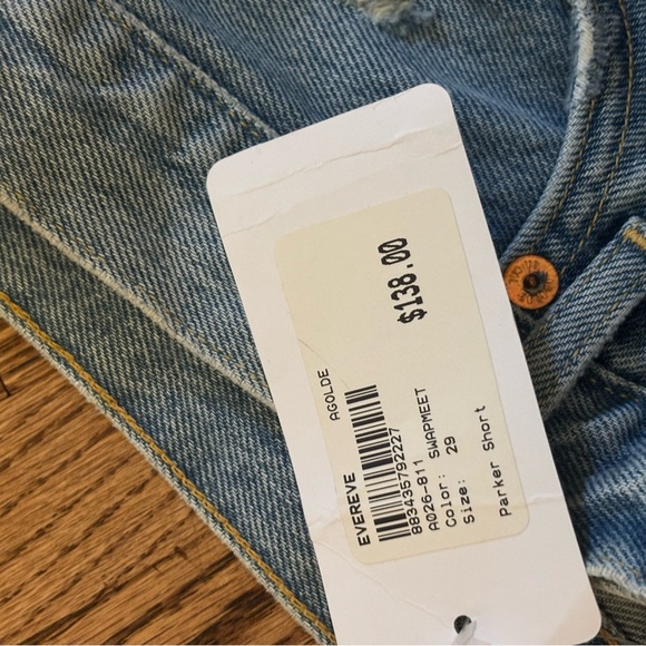 AGOLDE Parker Short | Vintage Cut-Off Short - Picture 3 of 3